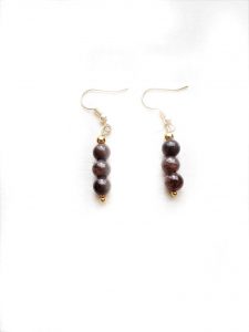 Ohrringe aus Natursteinen