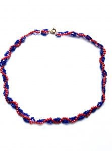 Halskette aus Rocailles