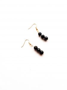 Ohrringe aus Glasperlen