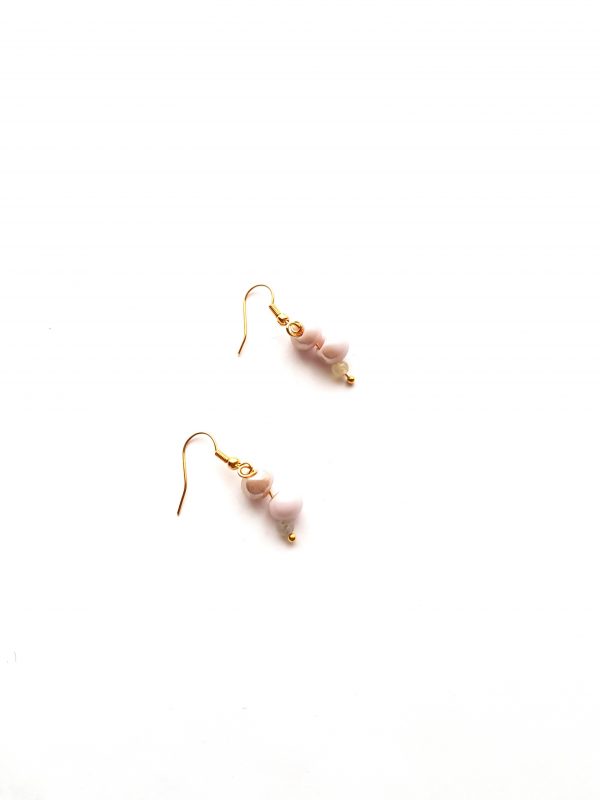 Ohrringe aus Glasperlen